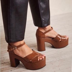 SOLD. Jeffrey Campbell ‘Perkins Platform Sandals’